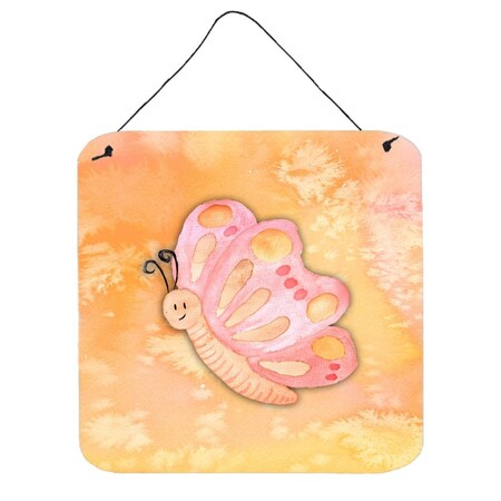 Carolines Treasures Butterfly Watercolor Wall or Door Hanging Prints BB7384DS66